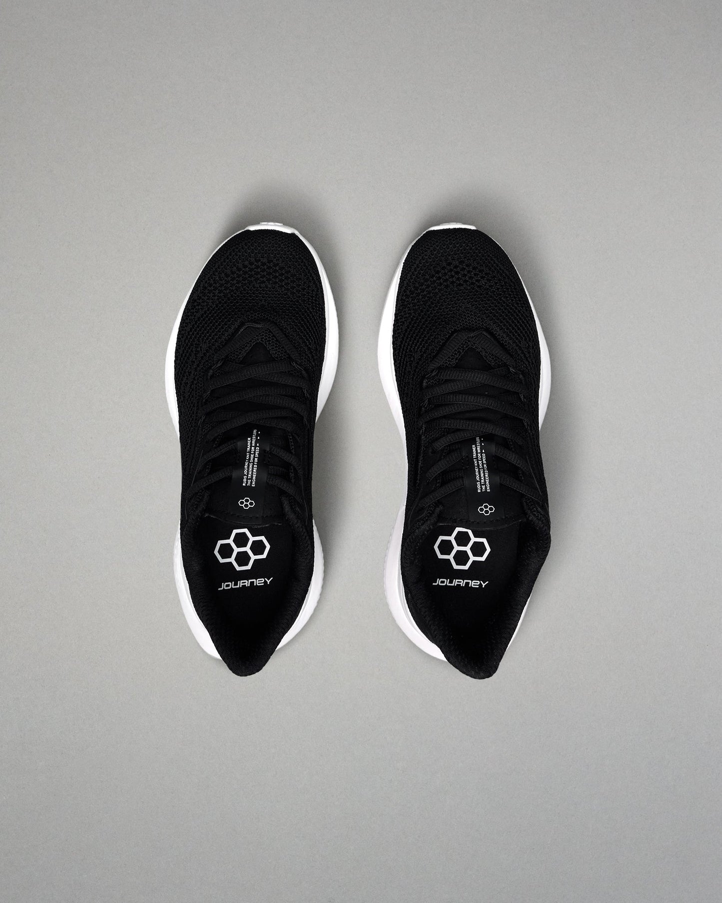 RUDIS RUDIS Journey Knit Youth Training Shoes - Black | Lightweight & Supportive Training Shoes