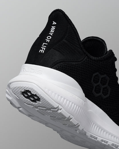 RUDIS RUDIS Journey Knit Youth Training Shoes - Black | Lightweight & Supportive Training Shoes