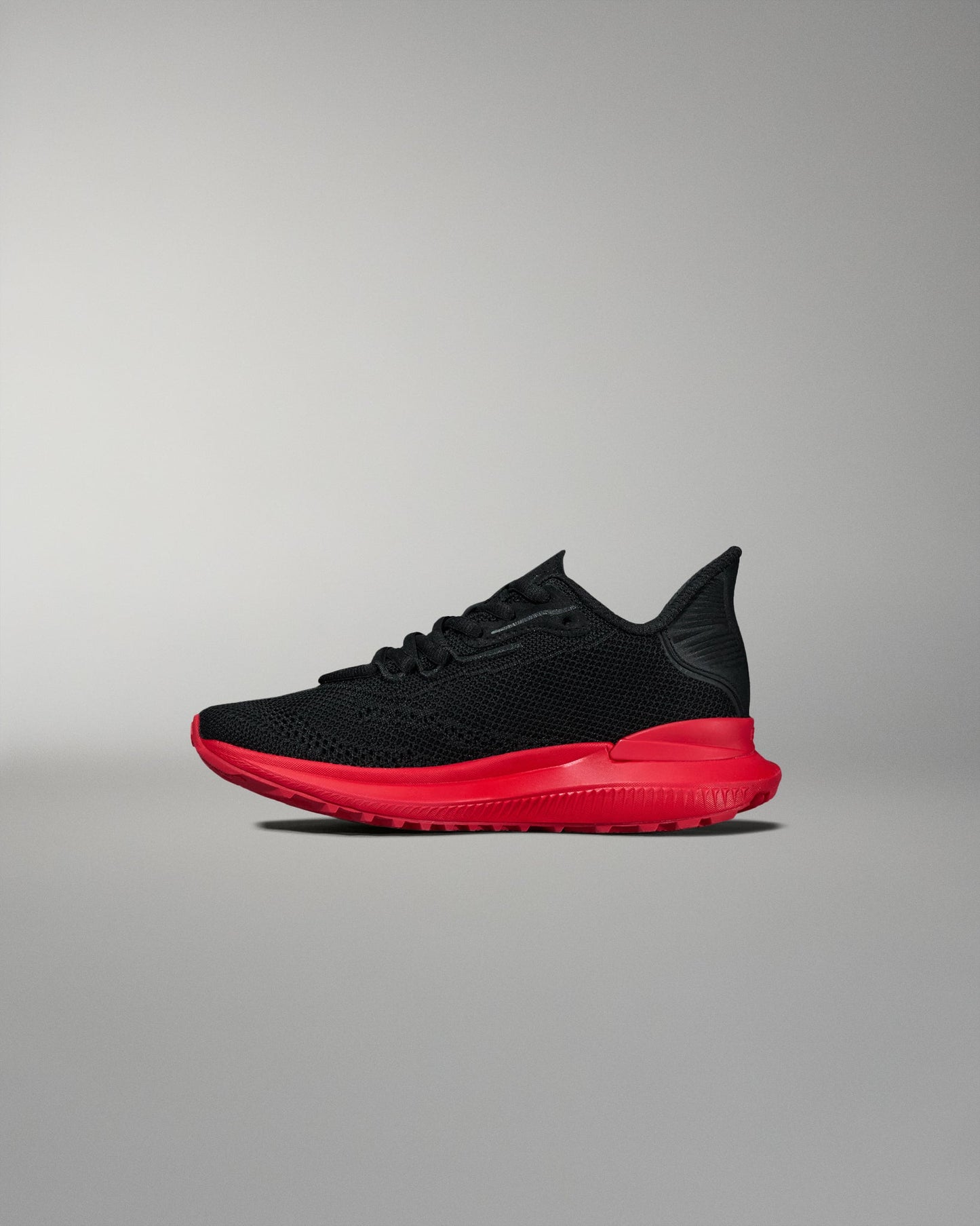 RUDIS RUDIS Journey Knit Youth Training Shoes - Black/Red