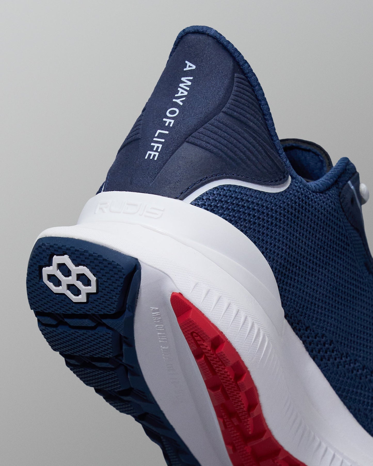 RUDIS RUDIS Journey Knit Youth Training Shoes - Navy