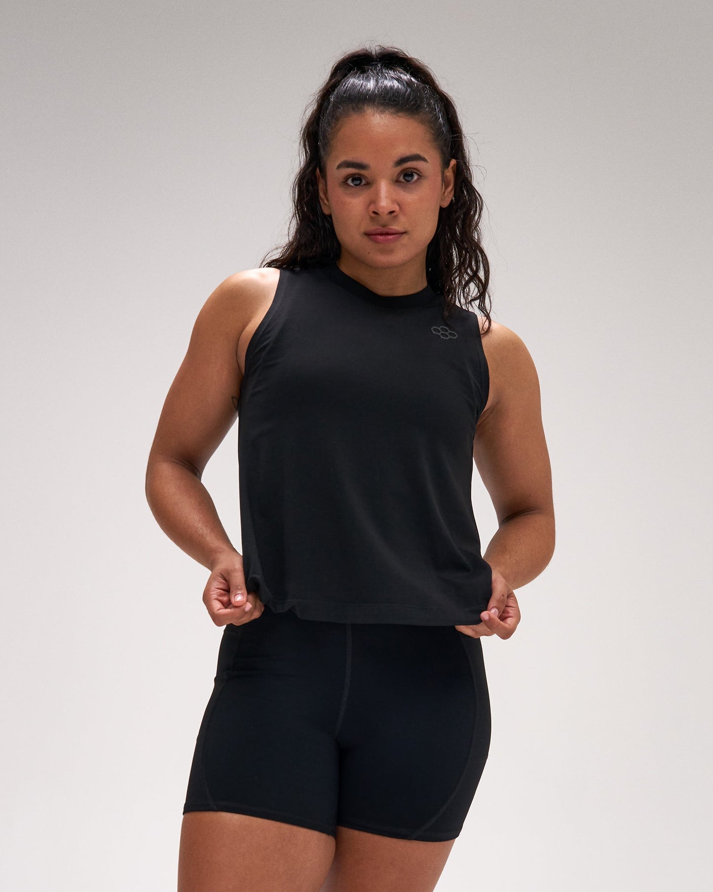RUDIS RUDIS Women's Hybrid Muscle Tank - Black