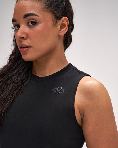 RUDIS RUDIS Women's Hybrid Muscle Tank - Black
