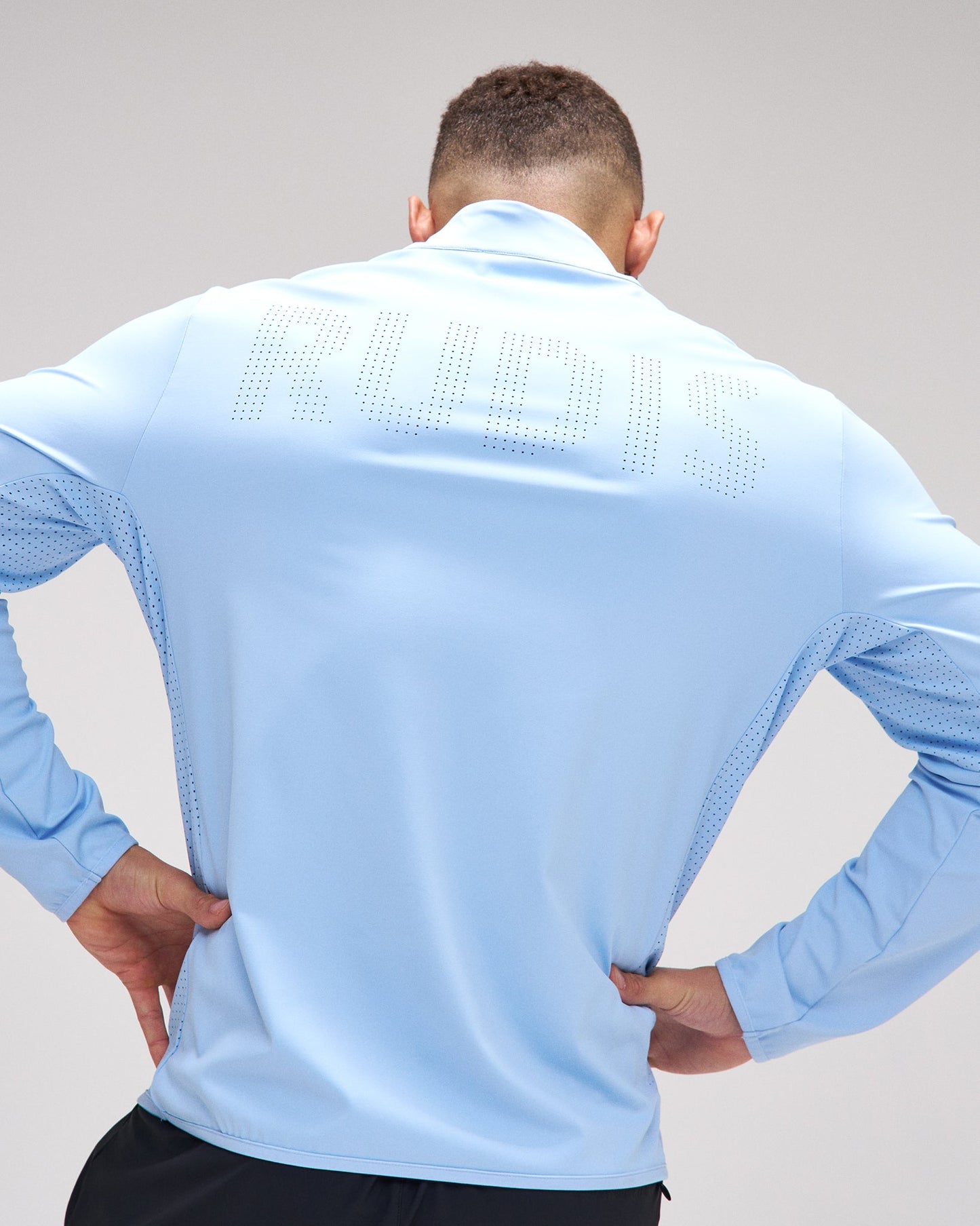 RUDIS RUDIS Victory 1/4 Zip - Light Blue