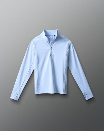 RUDIS Women's Victory 1/4 Zip - Light Blue