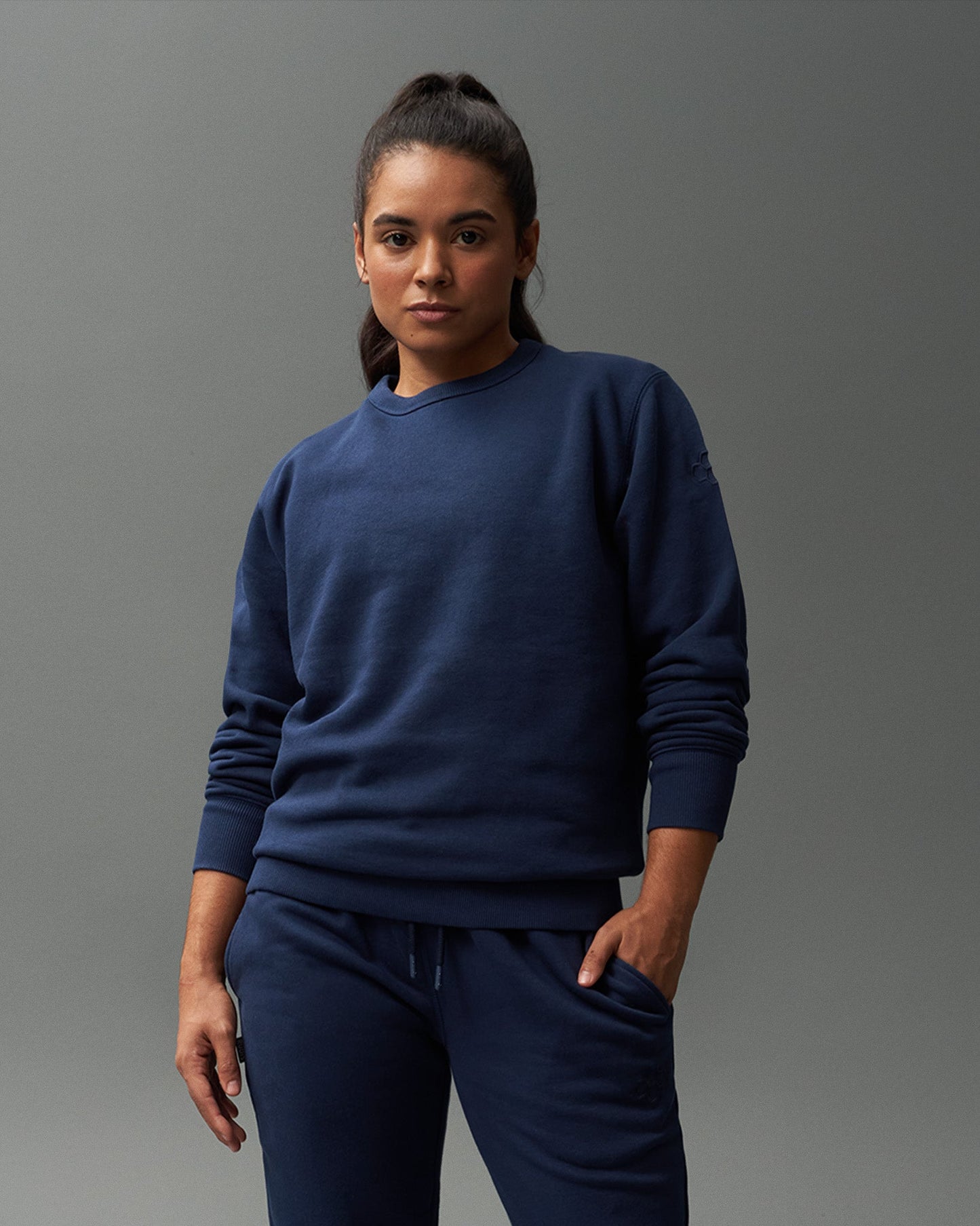RUDIS Comfort Fleece Crewneck - Navy