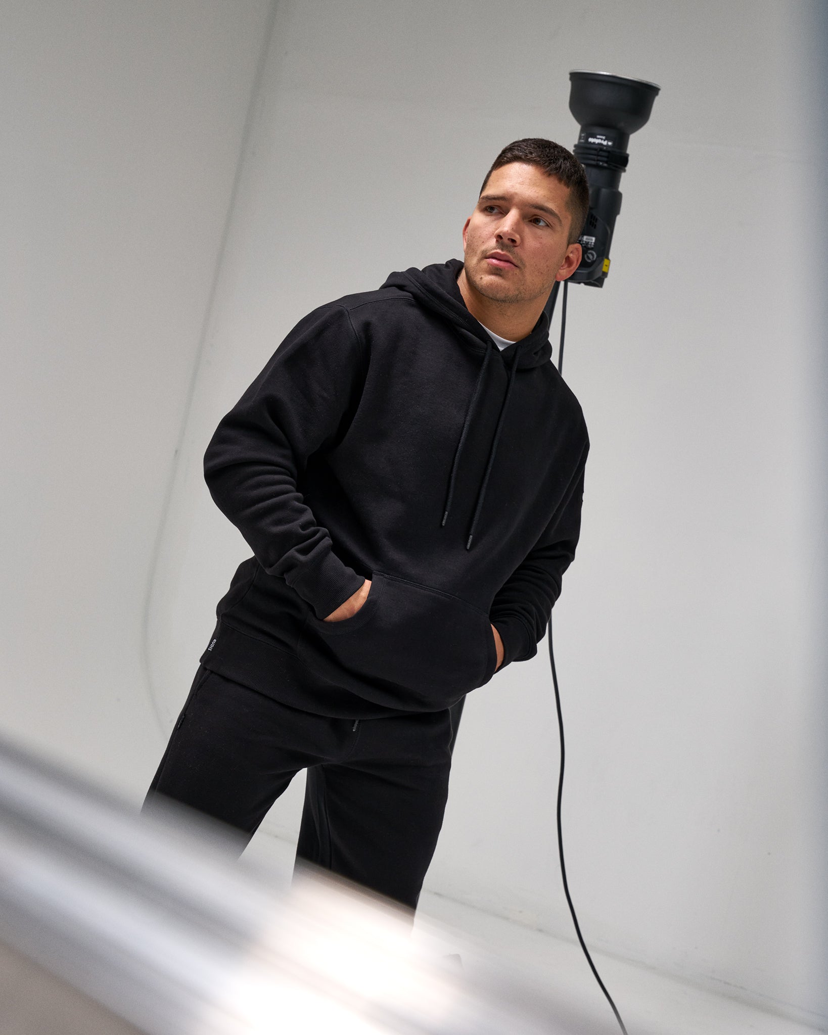 RUDIS Comfort Fleece Hoodie - Black
