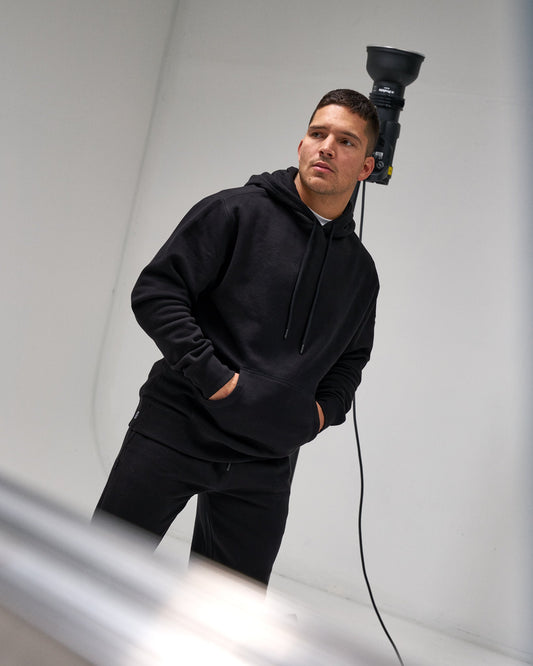 RUDIS Comfort Fleece Hoodie - Black