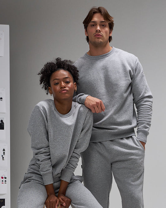RUDIS Comfort Fleece Crewneck - Gray
