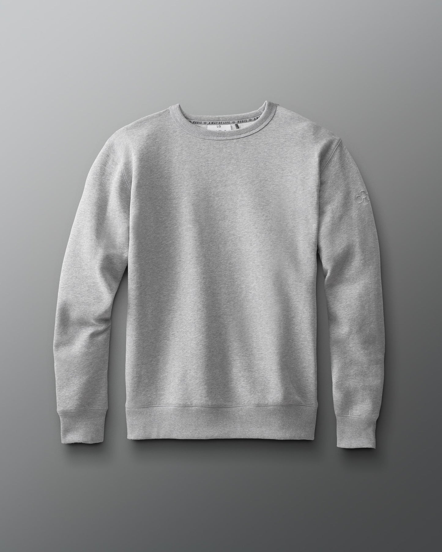 RUDIS Comfort Fleece Crewneck - Gray