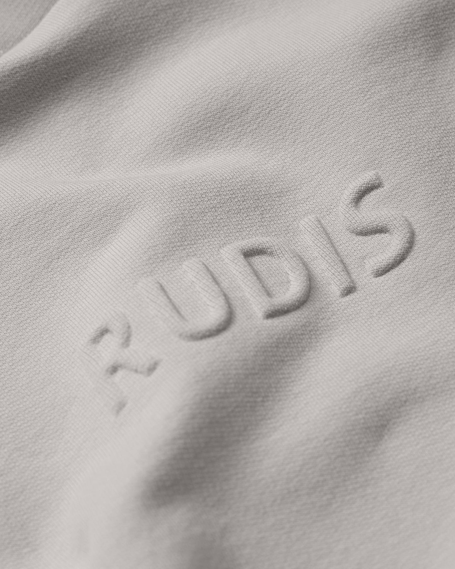 RUDIS RUDIS Embossed Wordmark Women's Sleeveless Crop Hoodie - Conquer Every Challenge