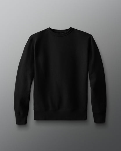RUDIS Comfort Fleece Crewneck - Black