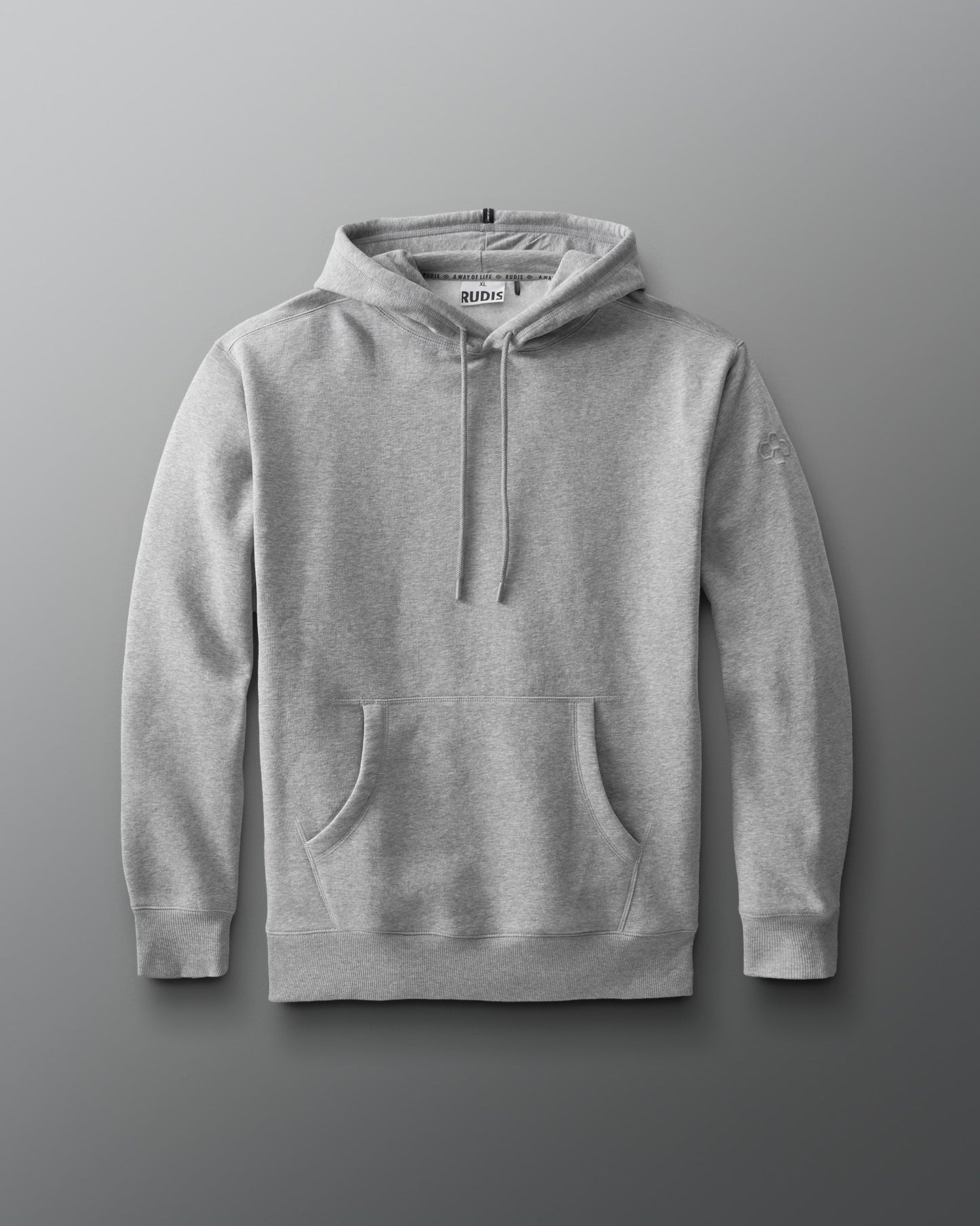 RUDIS Comfort Fleece Hoodie - Gray