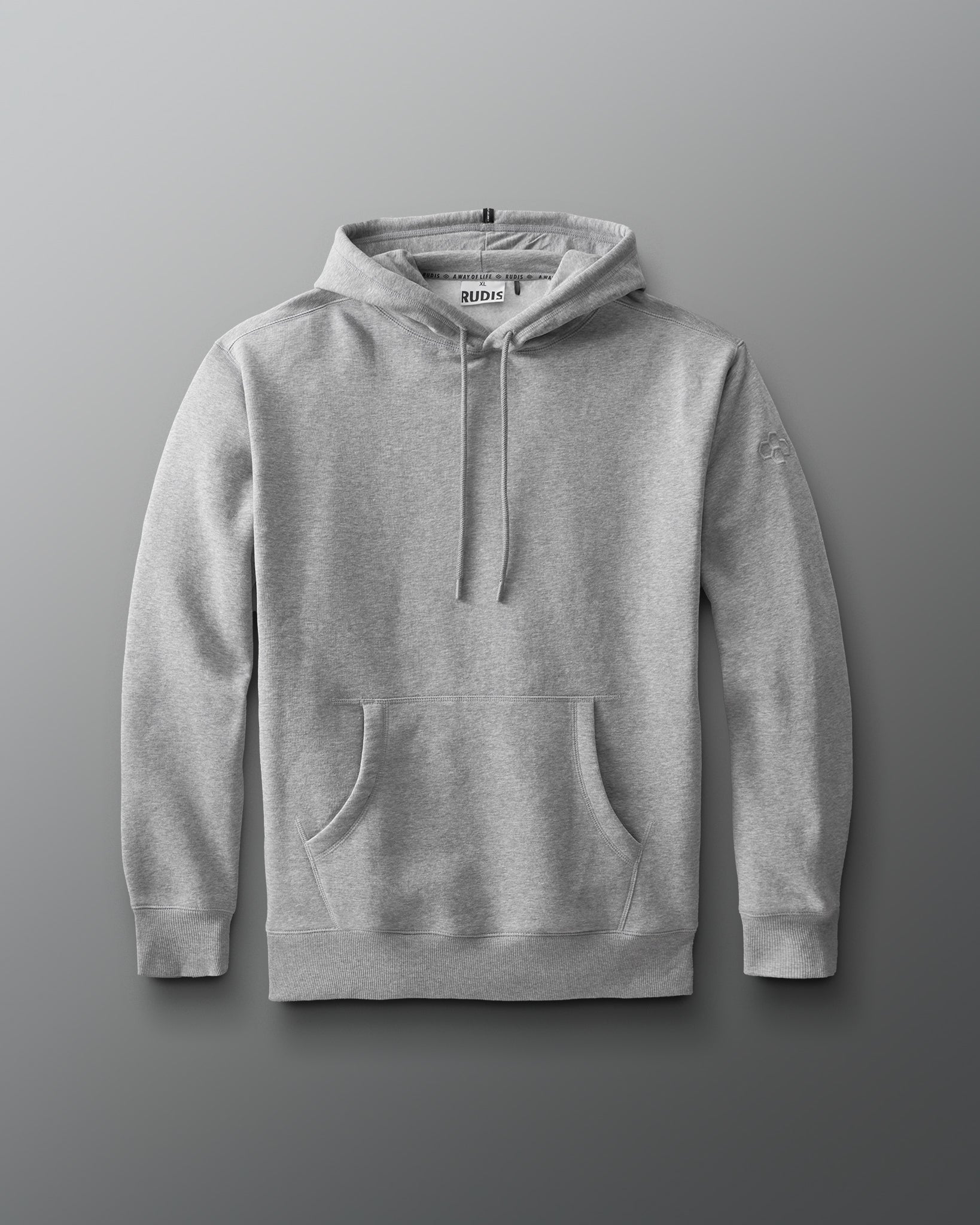 RUDIS Comfort Fleece Hoodie - Gray