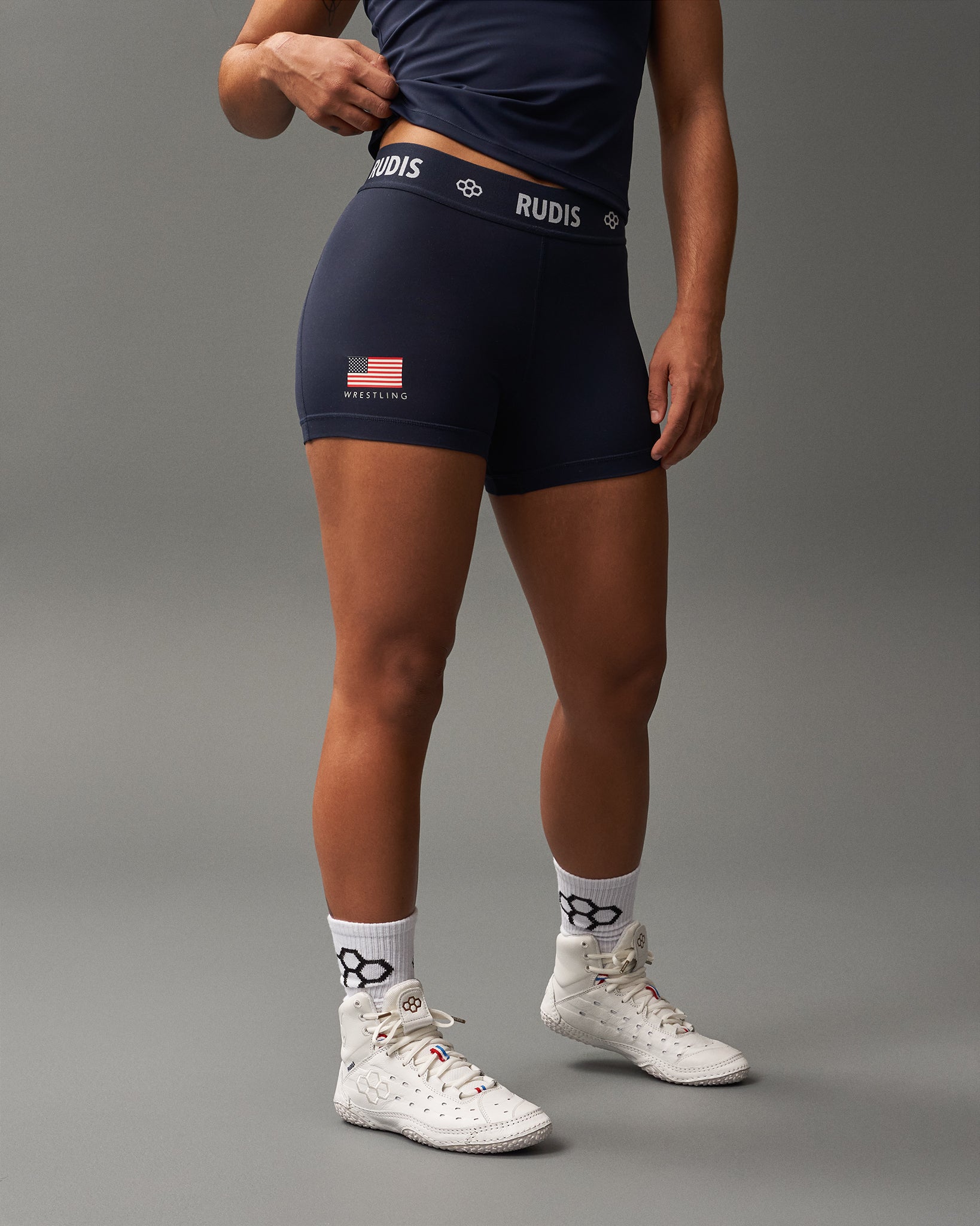 RUDIS RUDIS Women's Compression Shorts - Unmatched Grip & Style