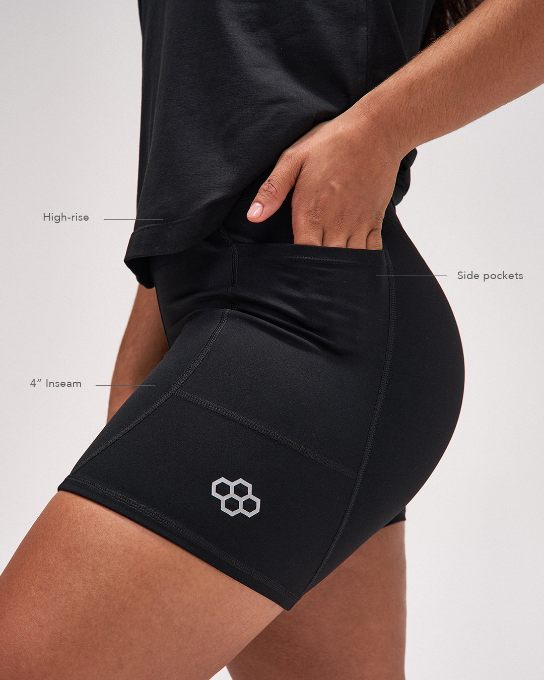 RUDIS Women's Biker Short w/ Pocket