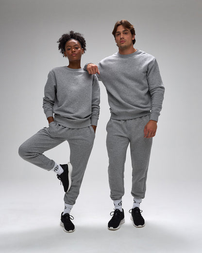 RUDIS Comfort Fleece Sweatpants - Heather Gray