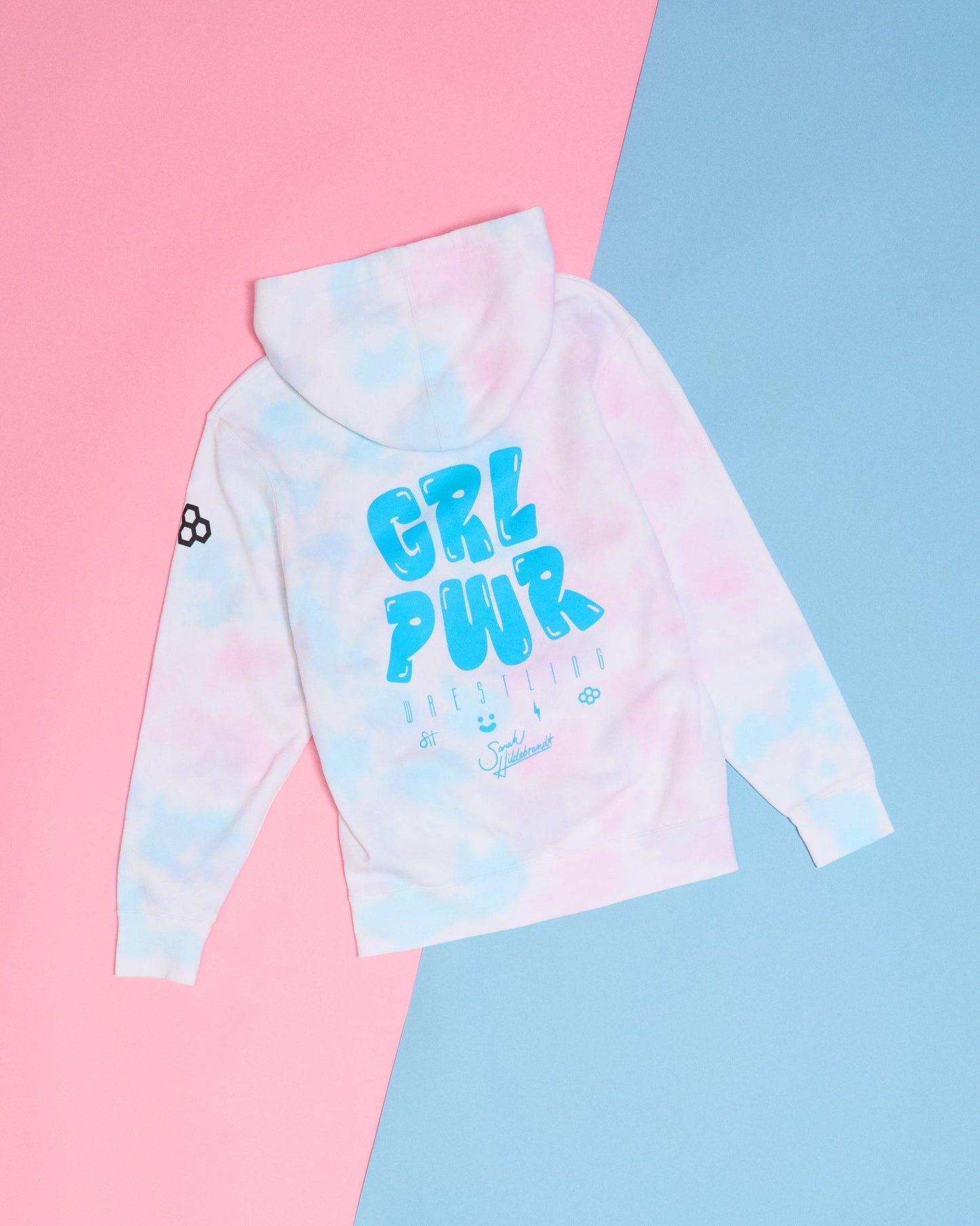 RUDIS SH Girl Power Youth Tie-Dye Hoodie