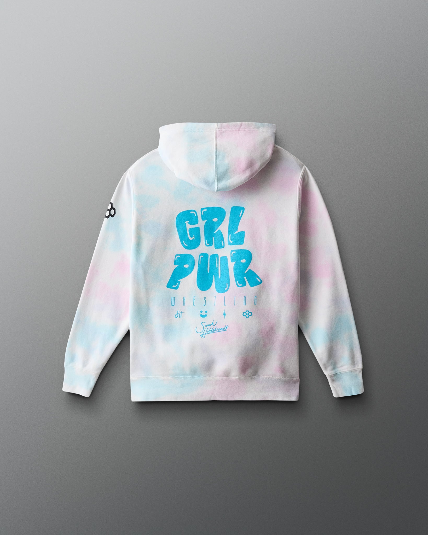 RUDIS SH Girl Power Youth Tie-Dye Hoodie