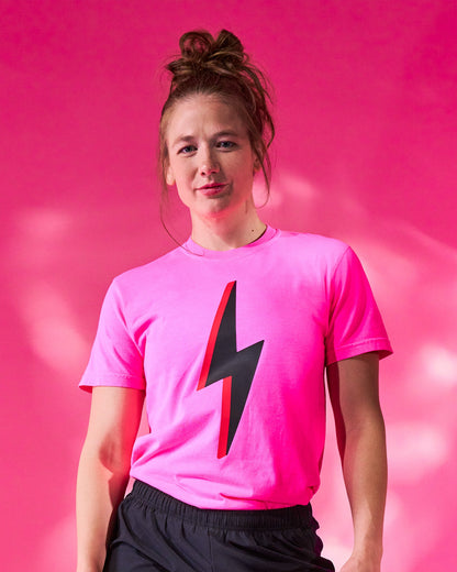 RUDIS SH Bolt Neon Heavyweight T-Shirt  x Sarah Hildebrandt