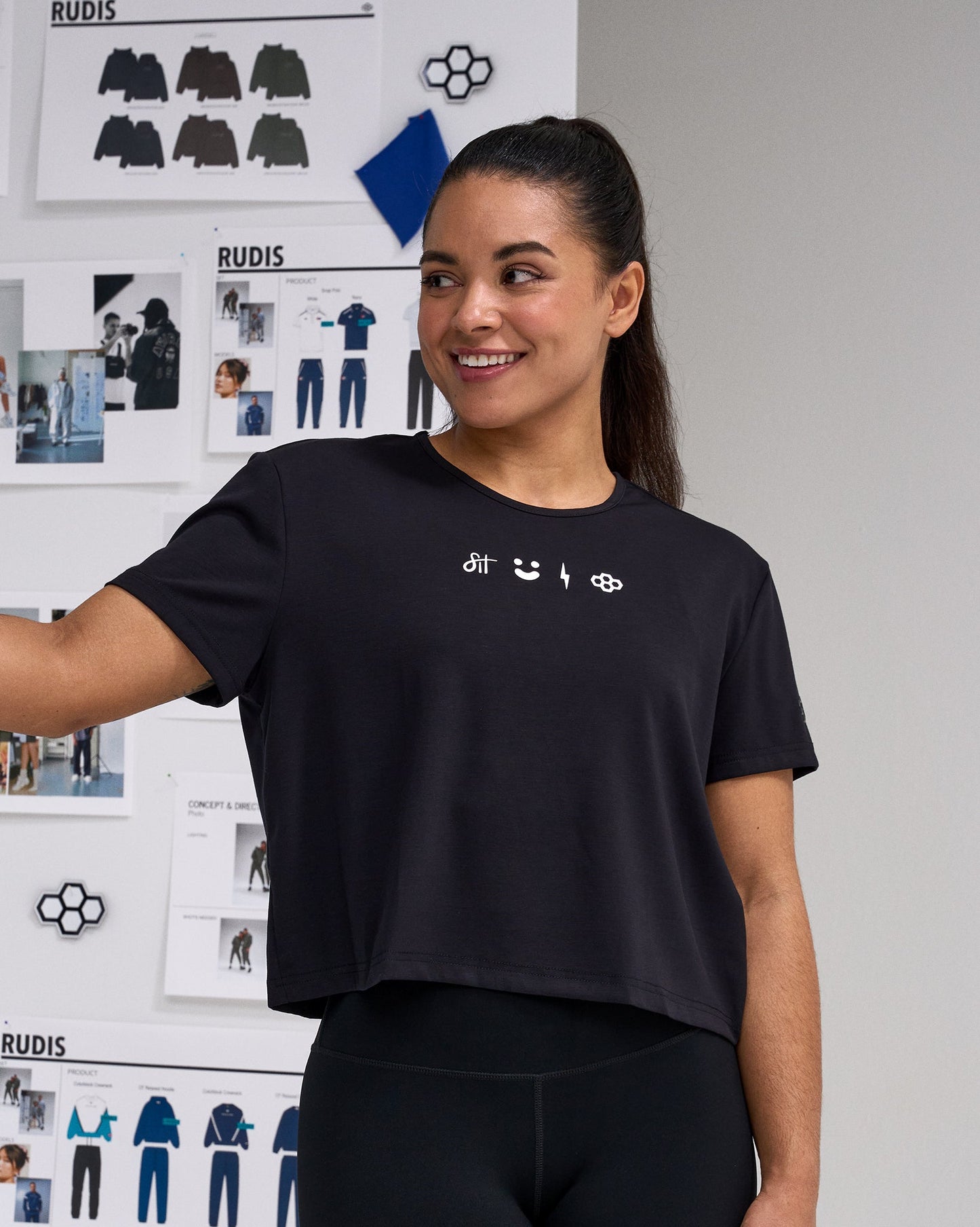 RUDIS Ultimate Crop Tee – Sarah Hildebrandt Collection