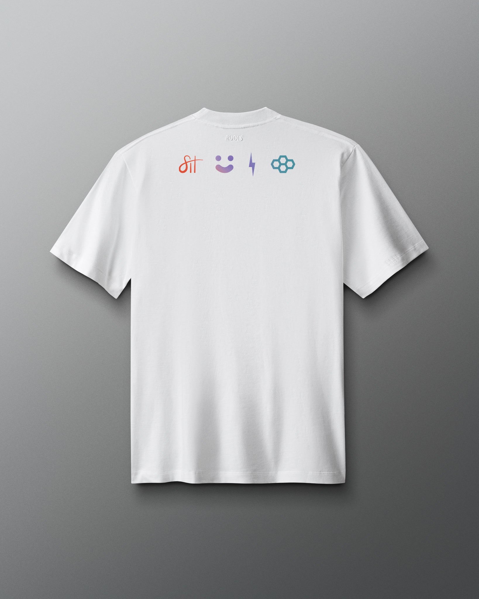 RUDIS SH Smile Gradient Heavyweight T-Shirt