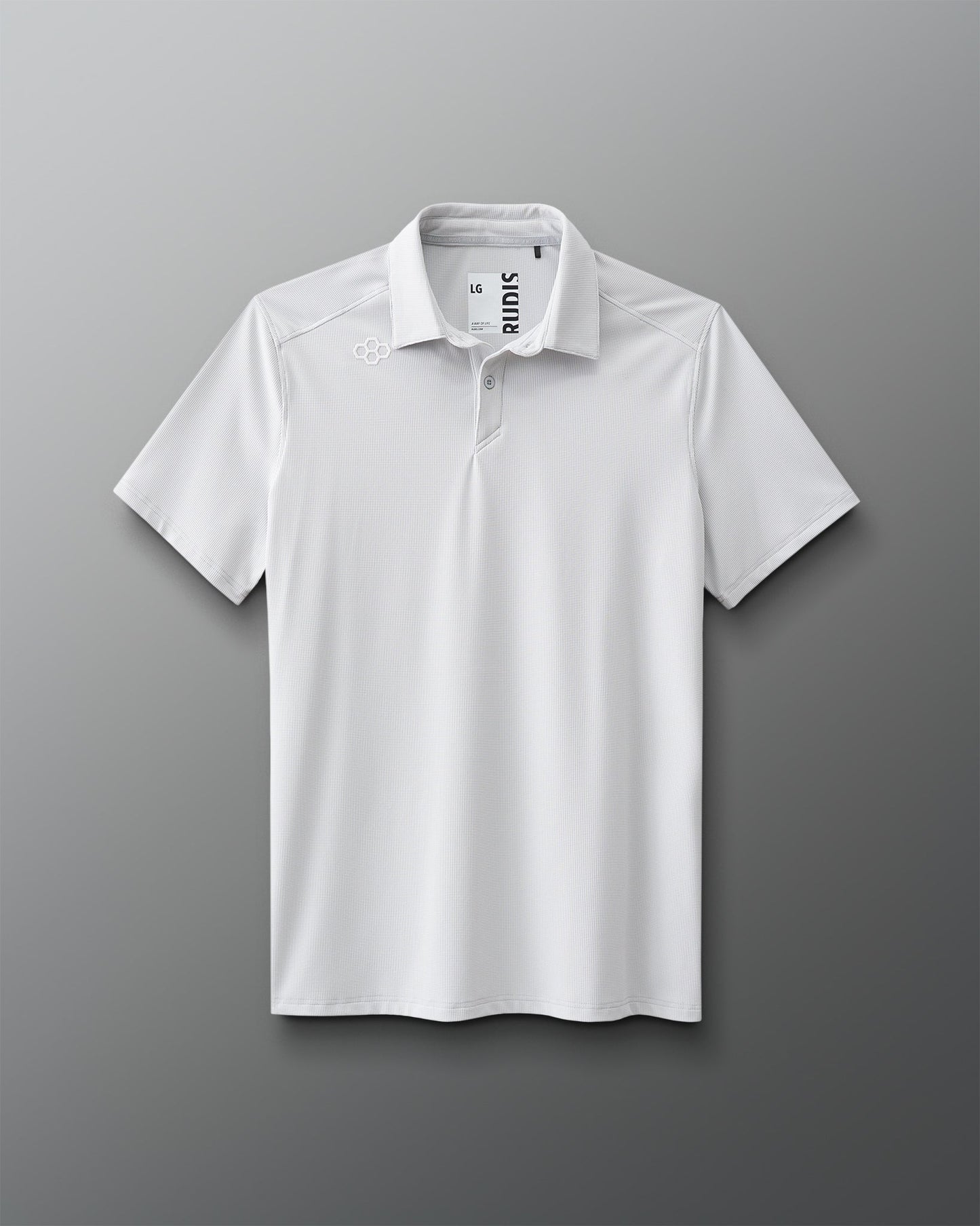 RUDIS RUDIS Go-To Polo - Lunar Gray | Shop Stylish and Functional Polos