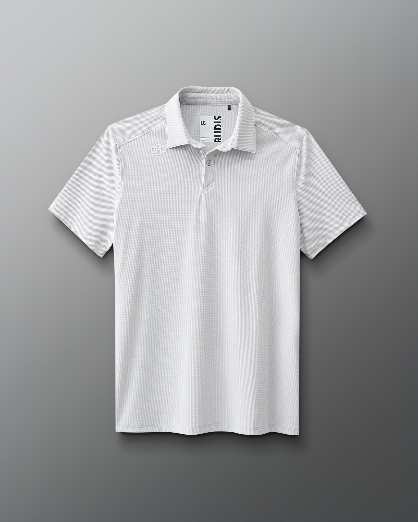 RUDIS RUDIS Go-To Polo - Lunar Gray | Shop Stylish and Functional Polos