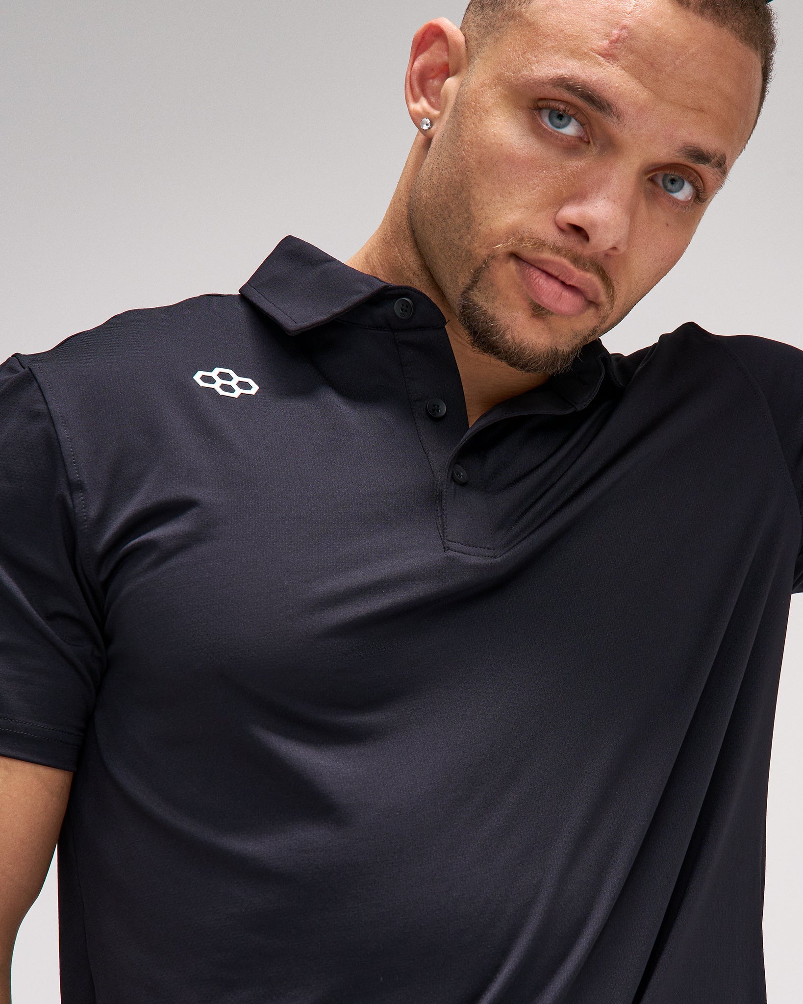 RUDIS RUDIS Classic Performance Hex Polo