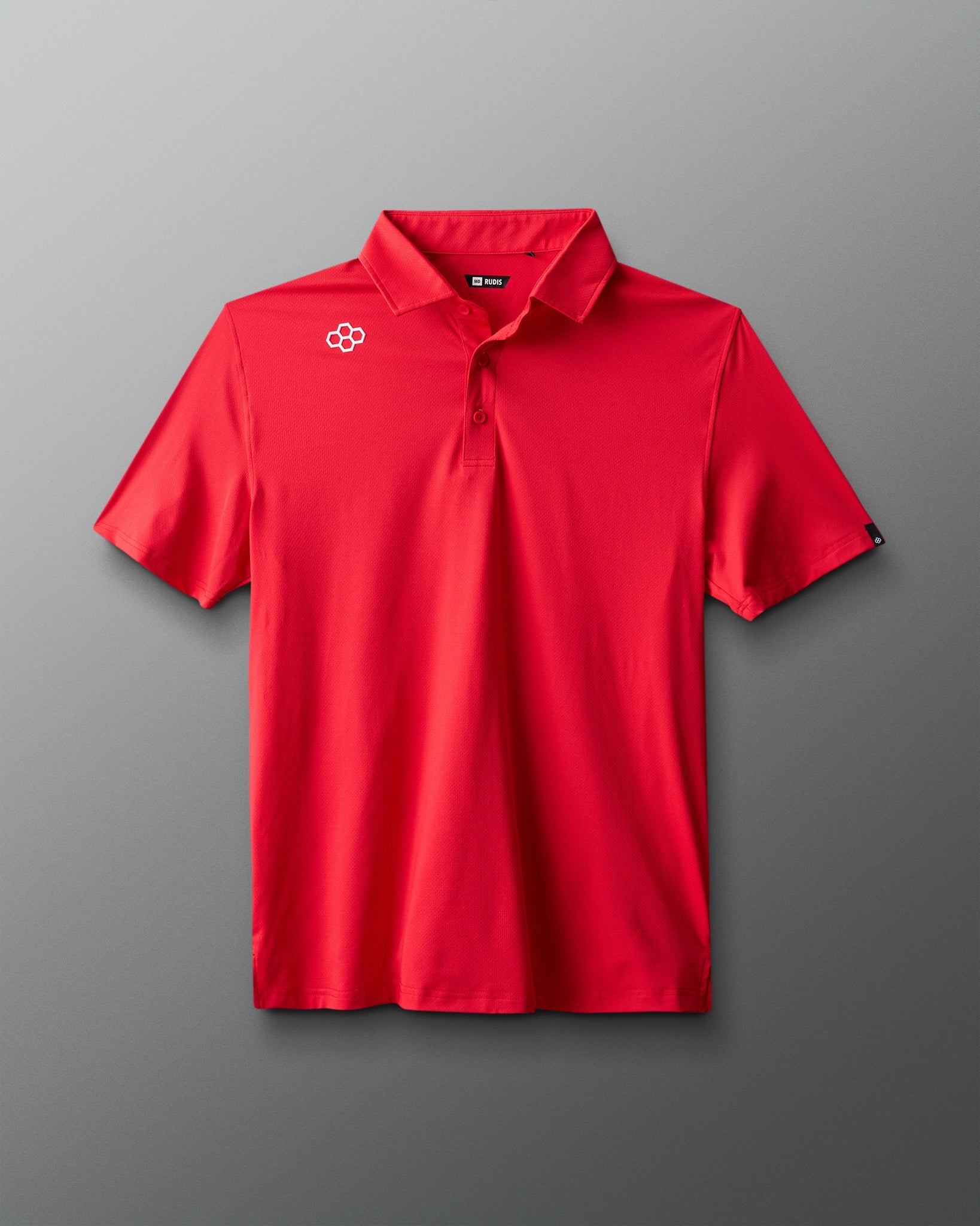 RUDIS RUDIS Classic Performance Hex Polo