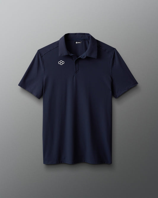 RUDIS RUDIS Go-To Hex Polo - Navy