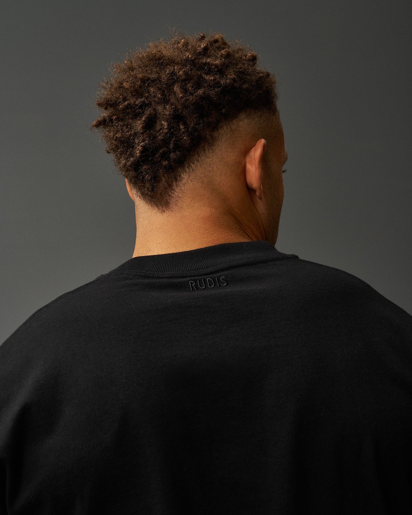RUDIS Heavyweight Jersey T-Shirt - Black