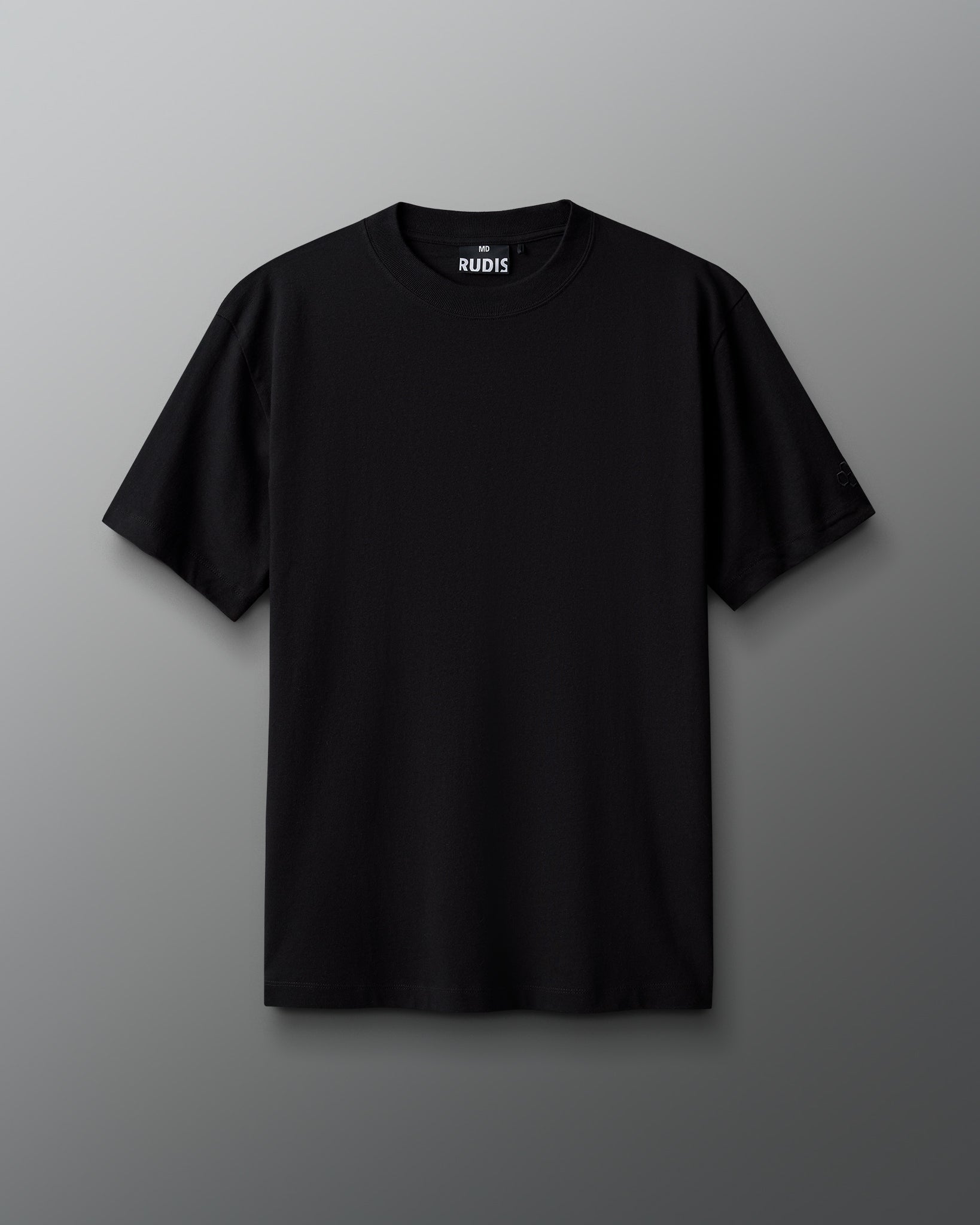 RUDIS Heavyweight Jersey T-Shirt - Black