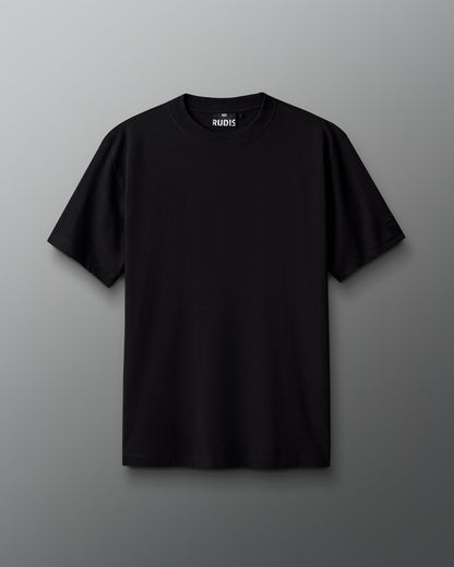 RUDIS Heavyweight Jersey T-Shirt - Black