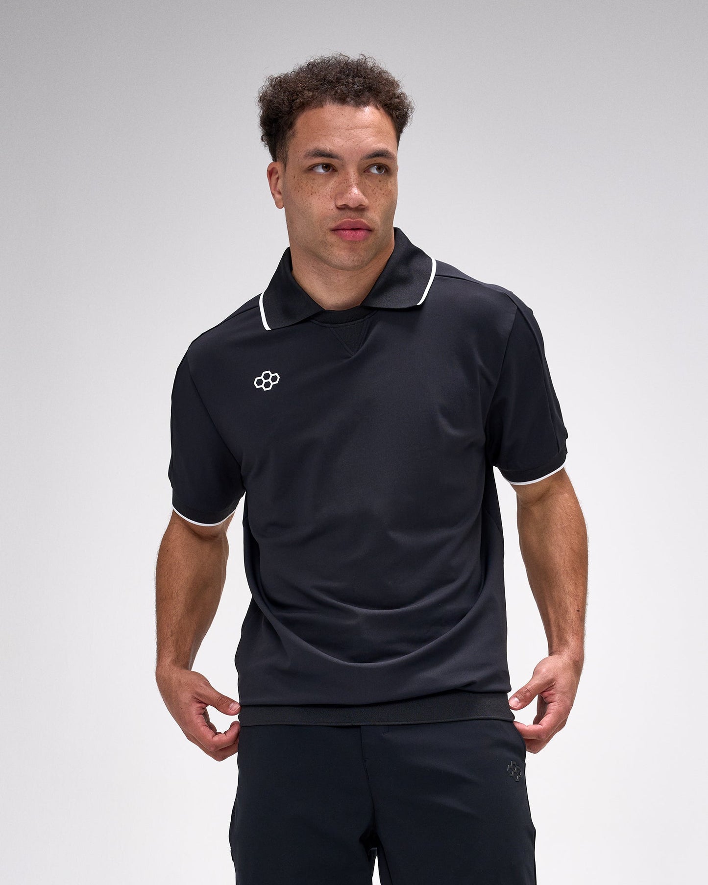 RUDIS RUDIS Chronicle Elite Athletic Polo - Black