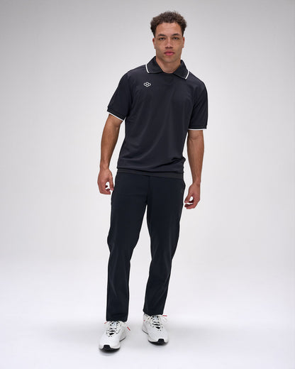 RUDIS RUDIS Chronicle Elite Athletic Polo - Black