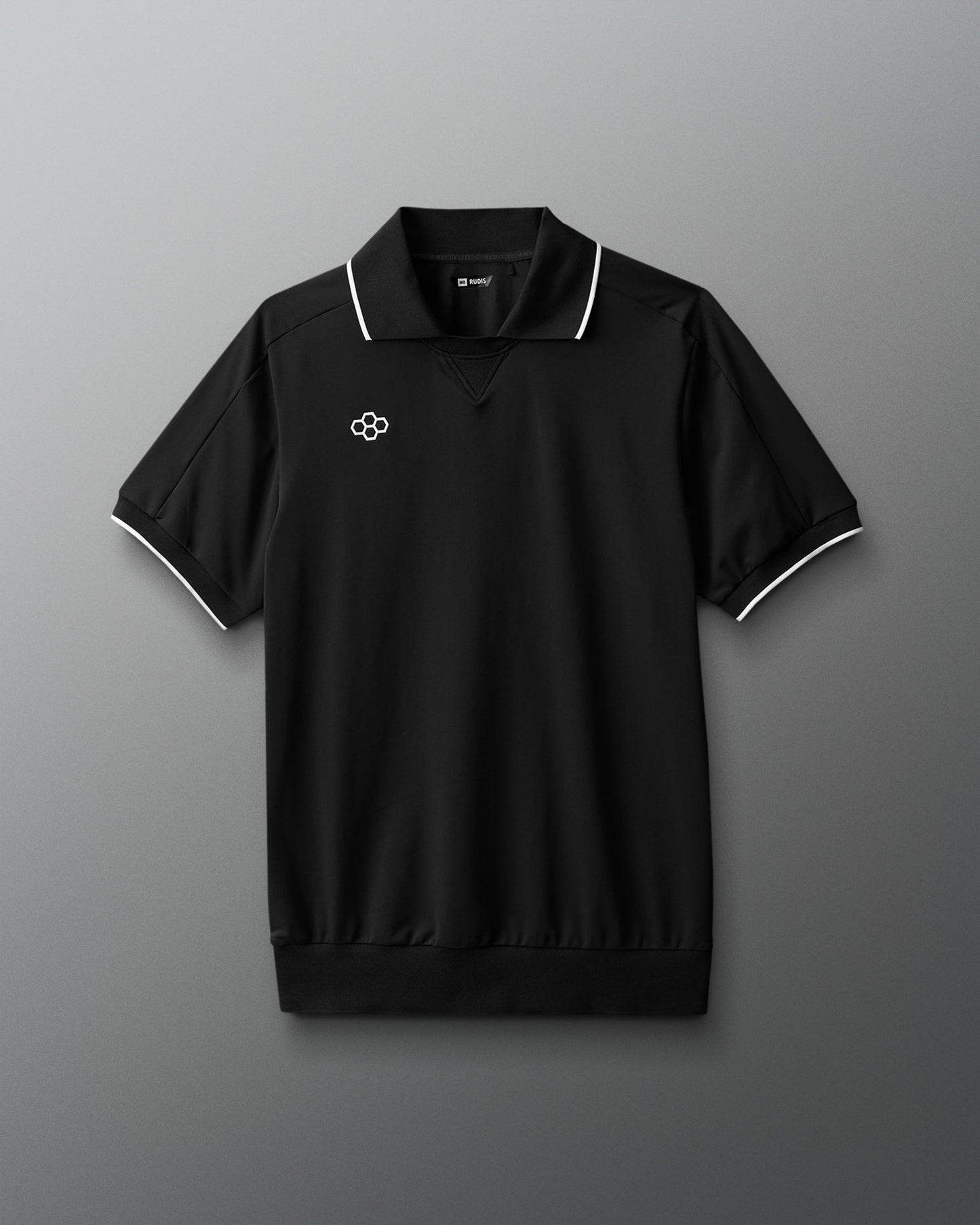 RUDIS RUDIS Chronicle Elite Athletic Polo - Black