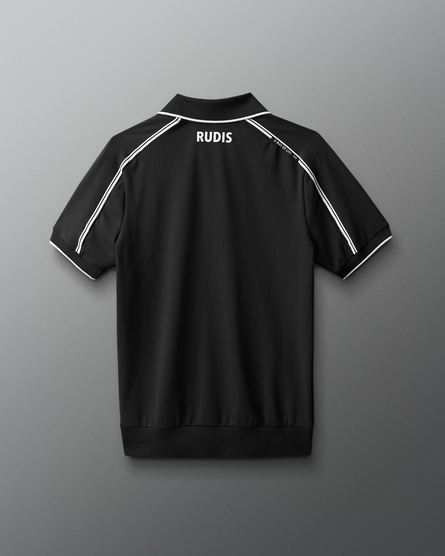 RUDIS RUDIS Chronicle Elite Athletic Polo - Black