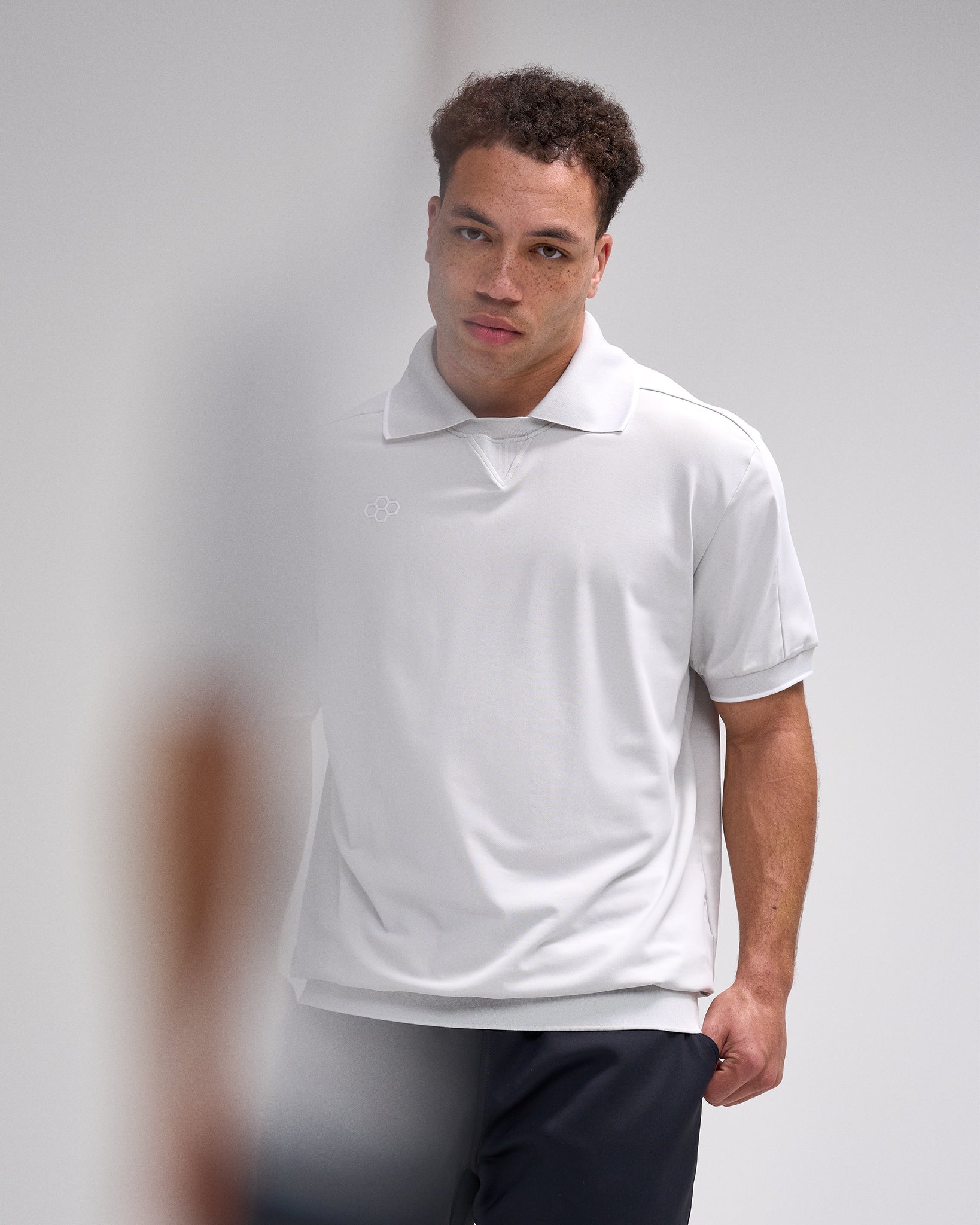 RUDIS RUDIS Chronicle Elite Athletic Polo - Lunar