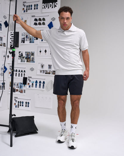 RUDIS RUDIS Chronicle Elite Athletic Polo - Lunar
