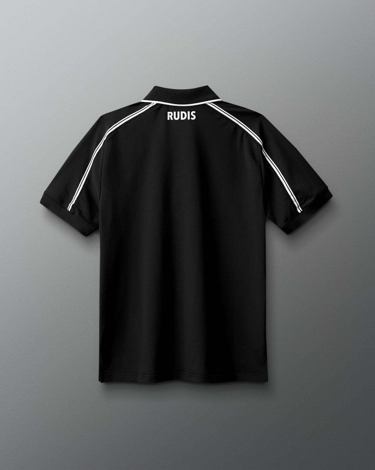 RUDIS RUDIS Chronicle Elite Snap Polo - Black