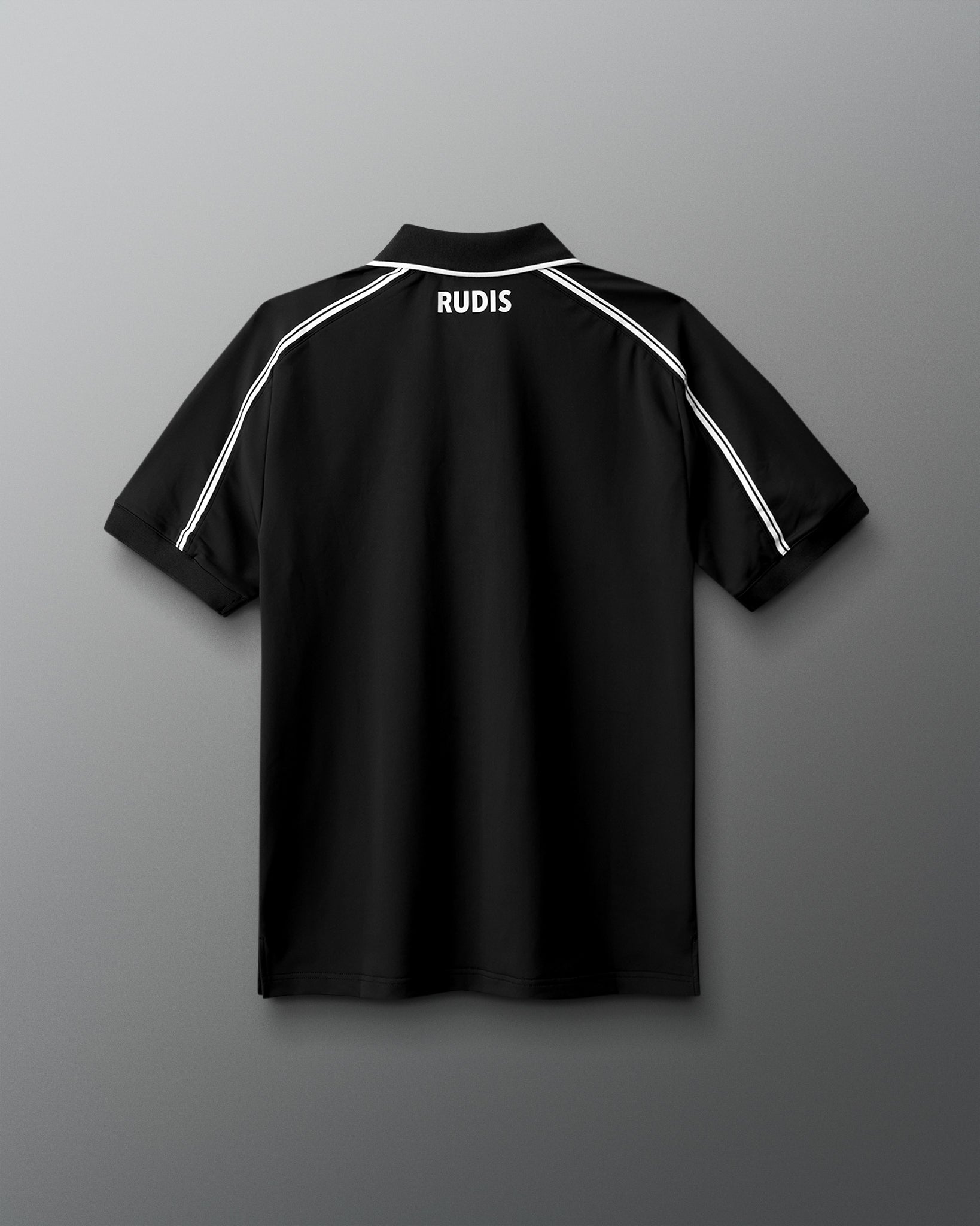 RUDIS RUDIS Chronicle Elite Snap Polo - Black