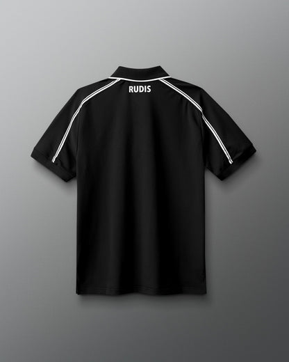 RUDIS RUDIS Chronicle Elite Snap Polo - Black