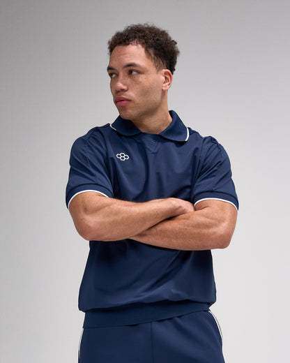 RUDIS RUDIS Chronicle Elite Athletic Polo - Navy