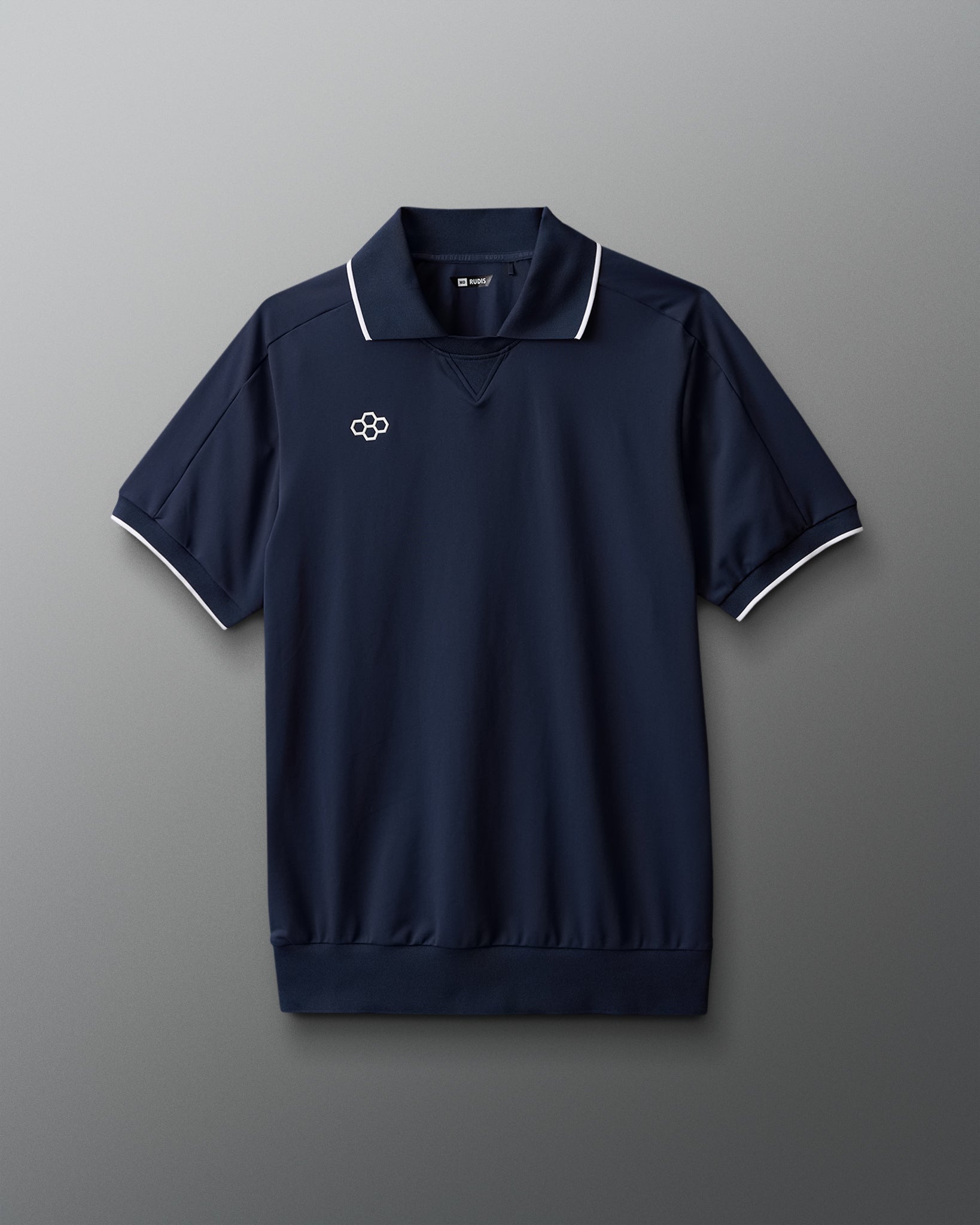 RUDIS RUDIS Chronicle Elite Athletic Polo - Navy