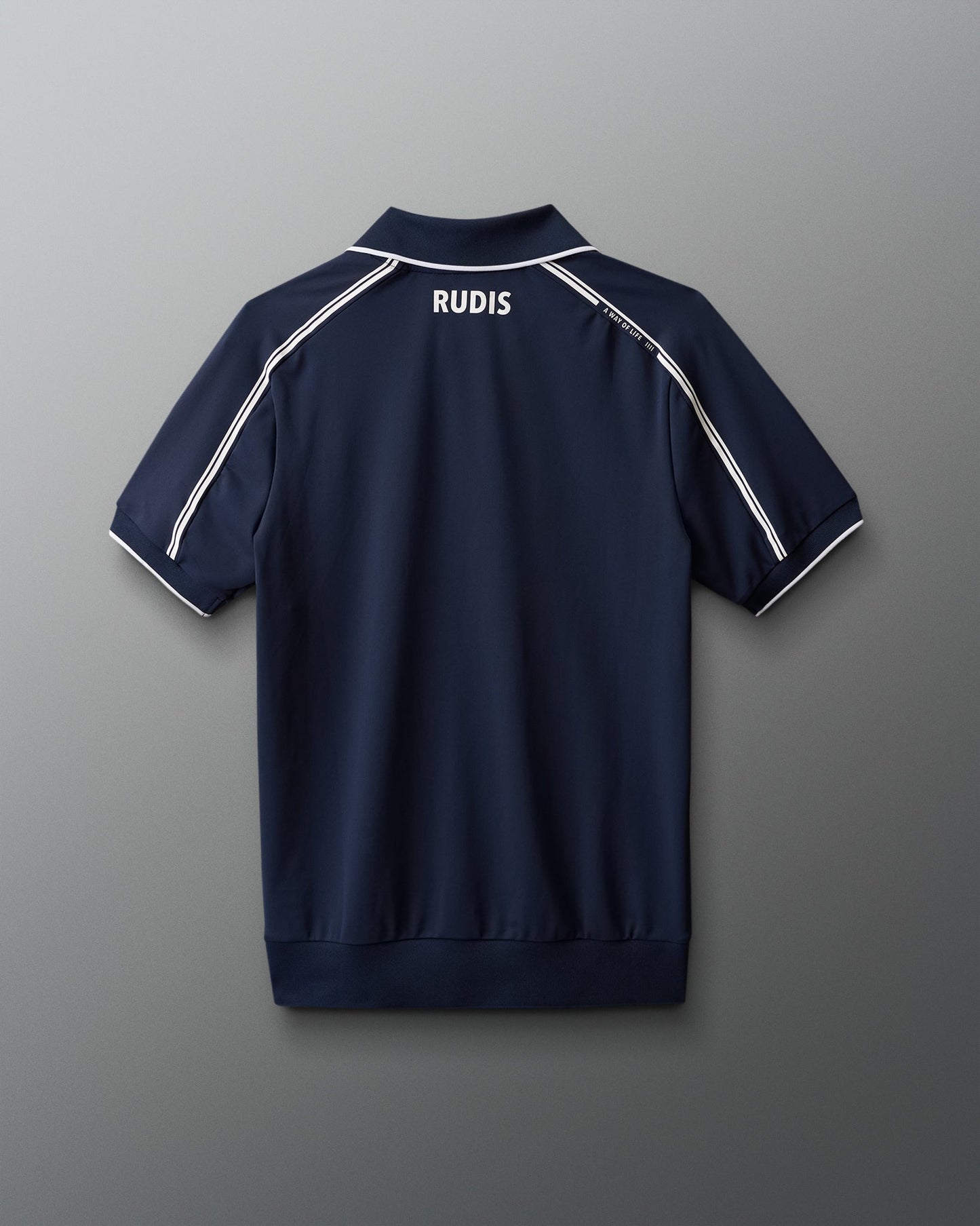 RUDIS RUDIS Chronicle Elite Athletic Polo - Navy
