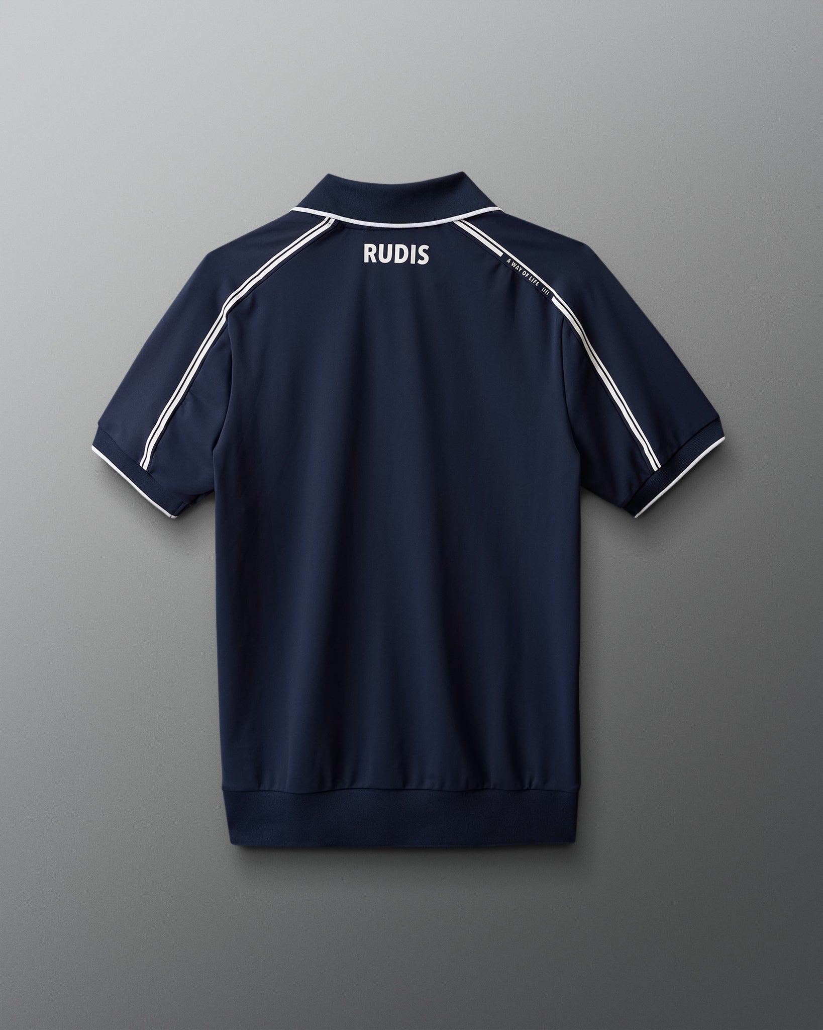 RUDIS RUDIS Chronicle Elite Athletic Polo - Navy