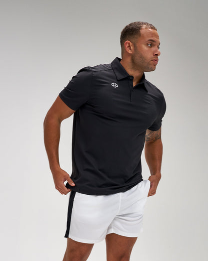RUDIS RUDIS Go-To Hex Polo - Black