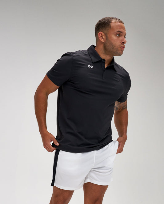 RUDIS RUDIS Go-To Hex Polo - Black