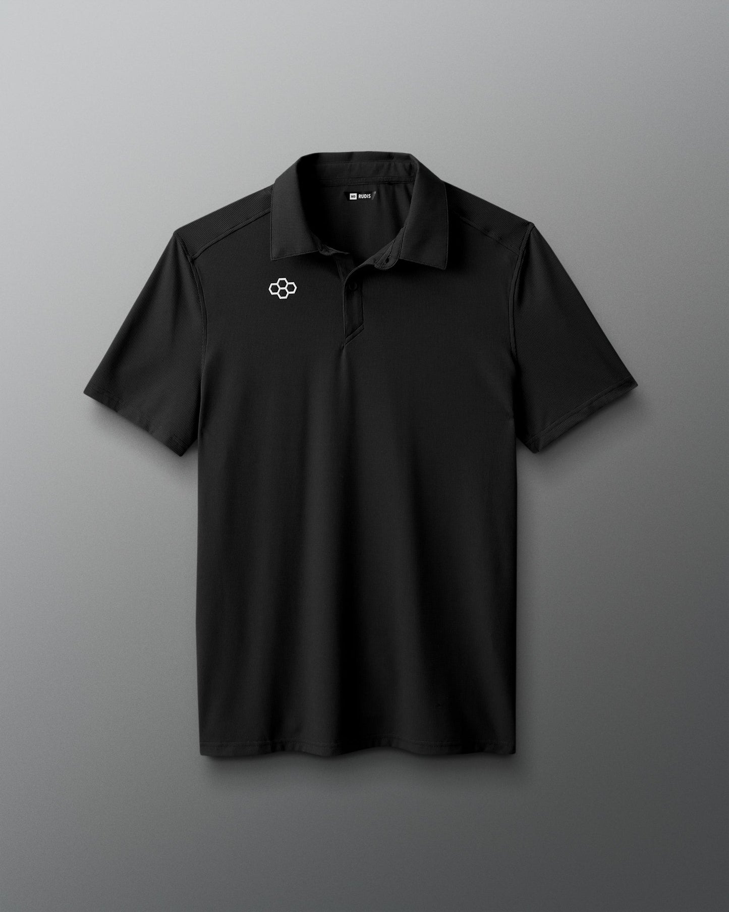 RUDIS RUDIS Go-To Hex Polo - Black