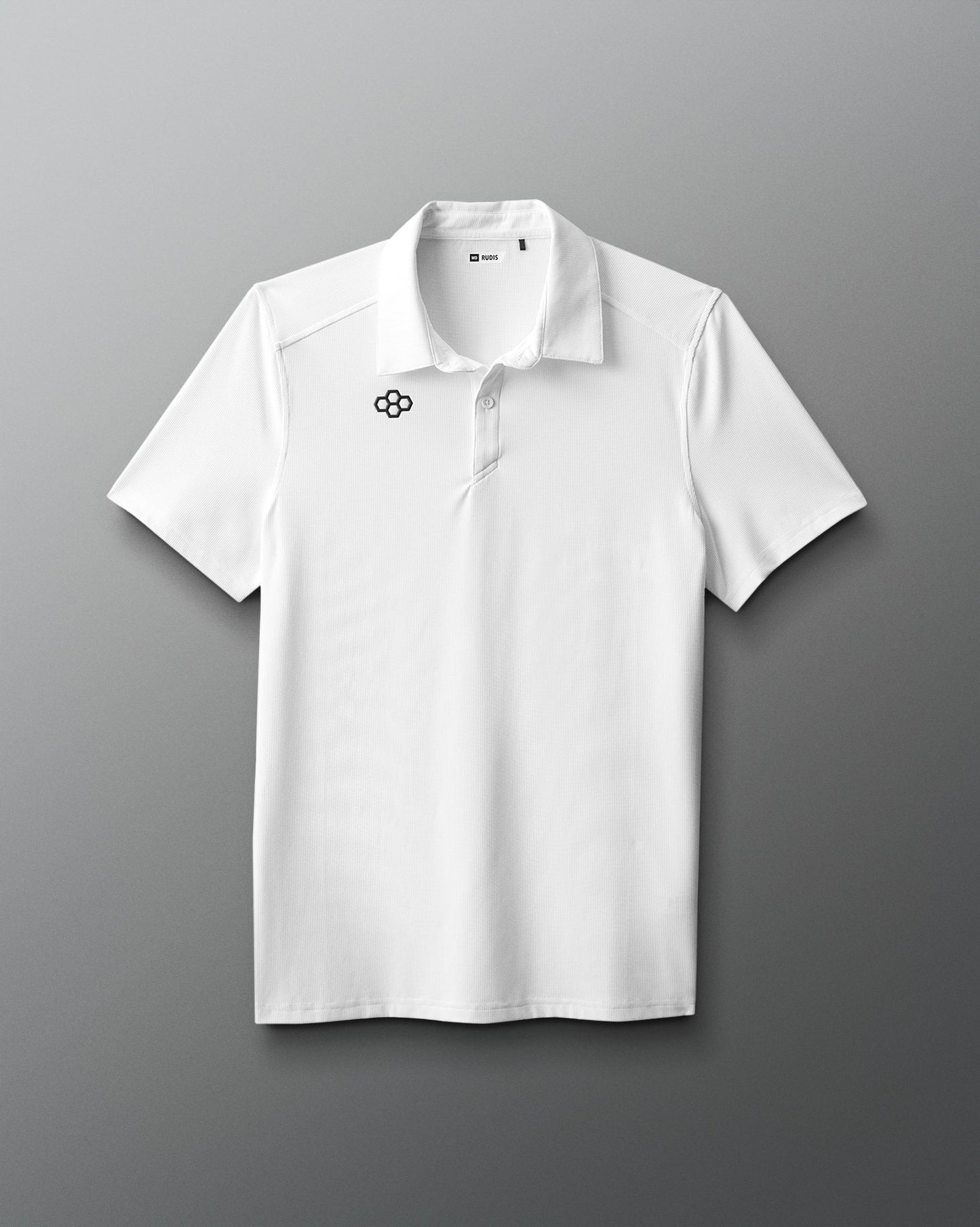 RUDIS RUDIS Go-To Hex Polo - White